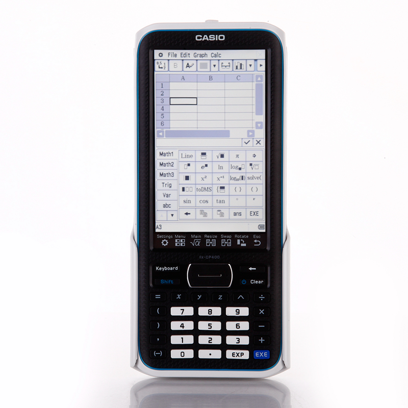 卡西欧图形计算器Casio FX-CP400 ClassPad系列彩屏英文图形计算器（5个起送））