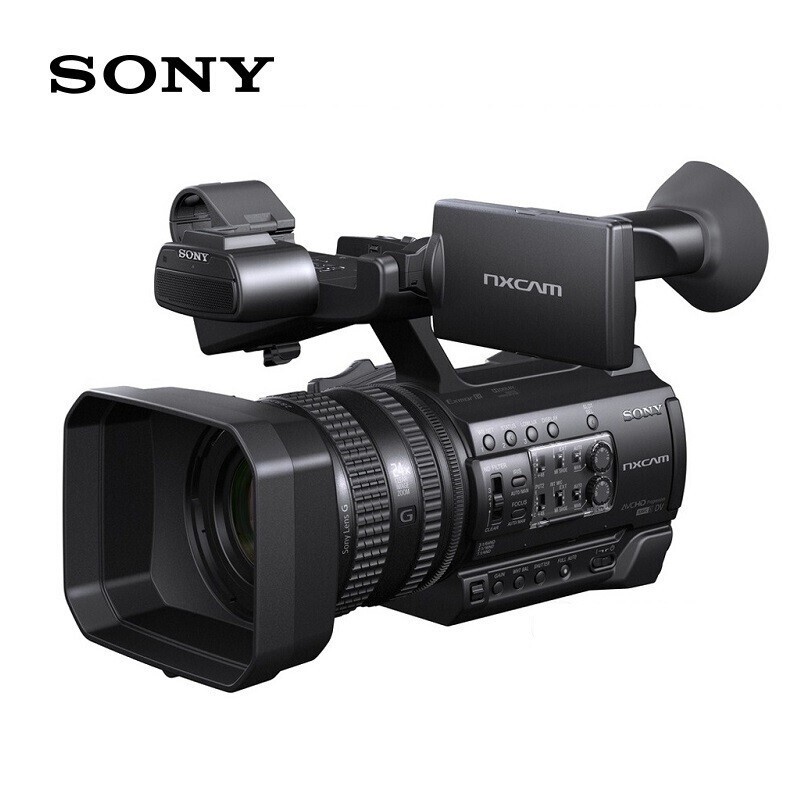 （下单前请咨询）索尼（SONY）HXR-NX100 手持式摄录一体机 婚庆 会议 课程直播专业直播摄像机 官方标配